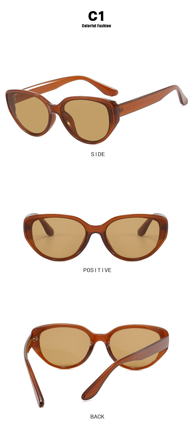 Cat-eye Retro Sunglasses