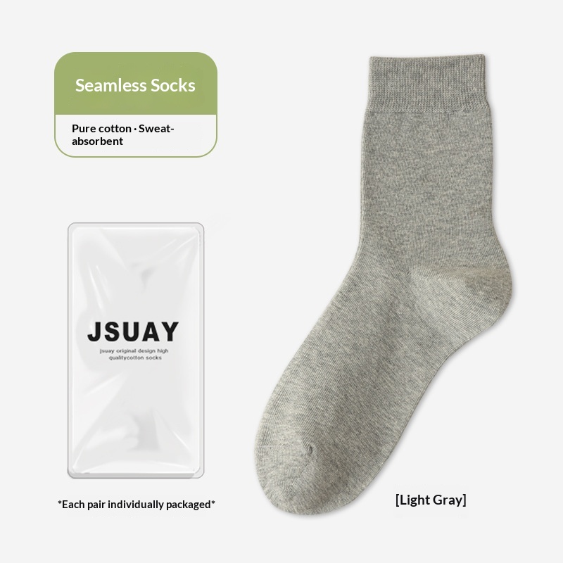 Mens Cotton Socks Sweat-Absorbent Deodorizing
