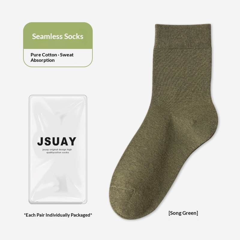 Mens Cotton Socks Sweat-Absorbent Deodorizing