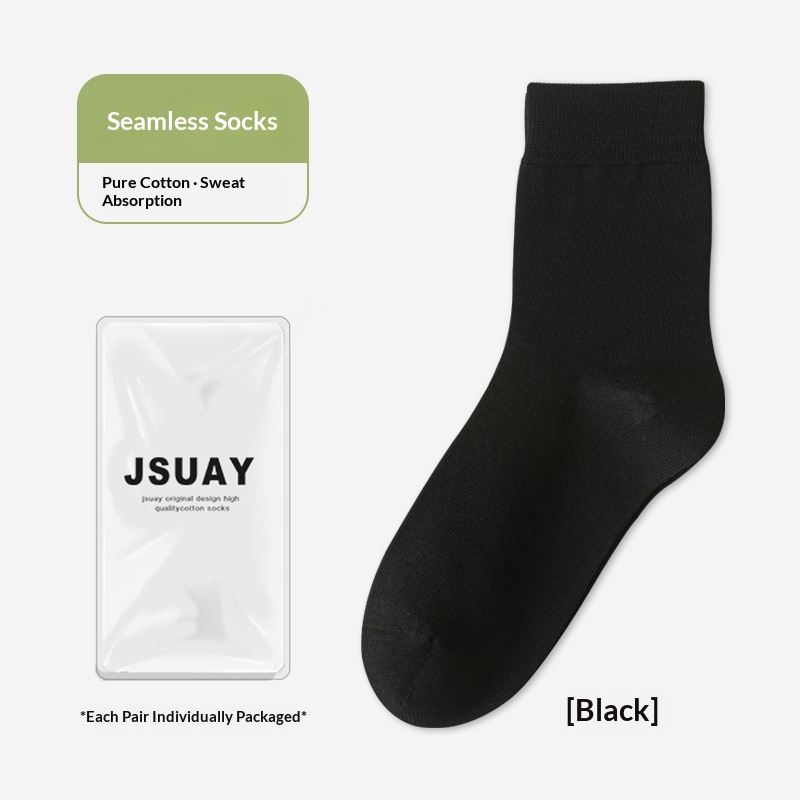 Mens Cotton Socks Sweat-Absorbent Deodorizing