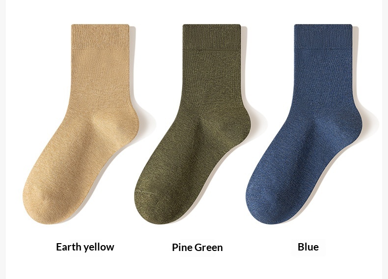 Mens Cotton Socks Sweat-Absorbent Deodorizing
