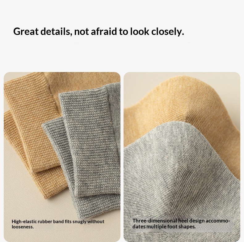 Mens Cotton Socks Sweat-Absorbent Deodorizing