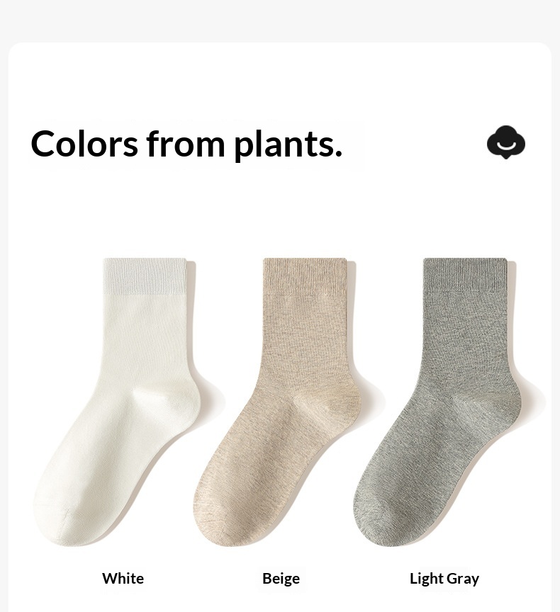 Mens Cotton Socks Sweat-Absorbent Deodorizing