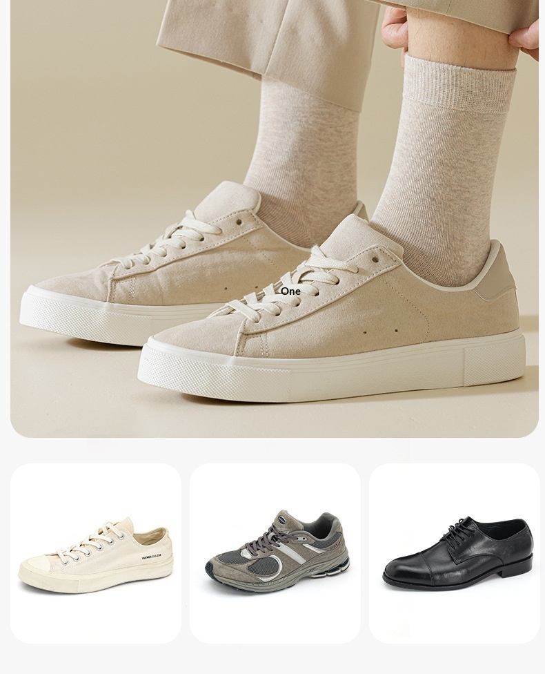 Mens Cotton Socks Sweat-Absorbent Deodorizing