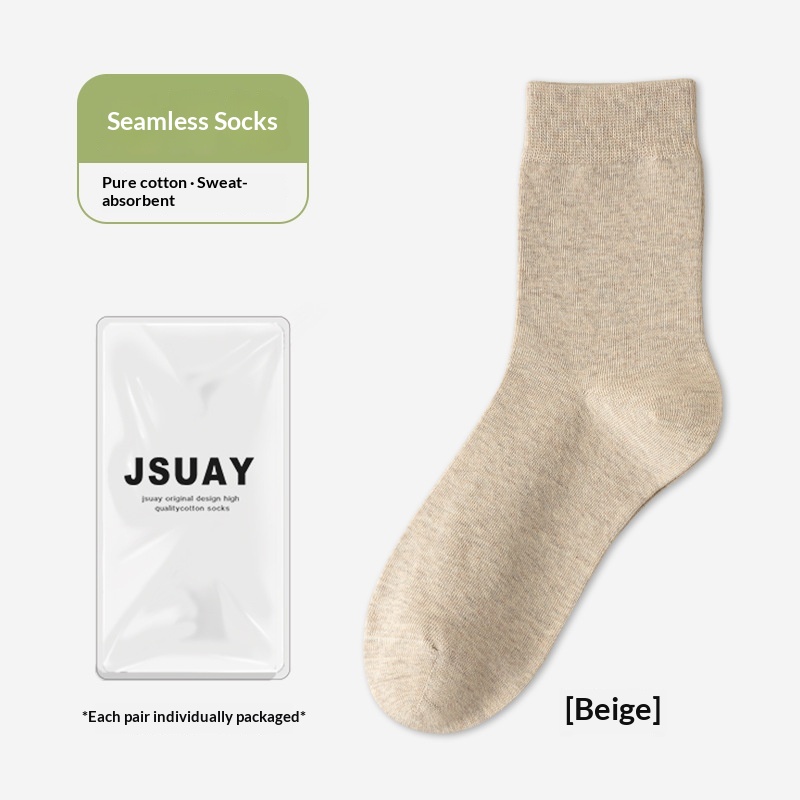 Mens Cotton Socks Sweat-Absorbent Deodorizing