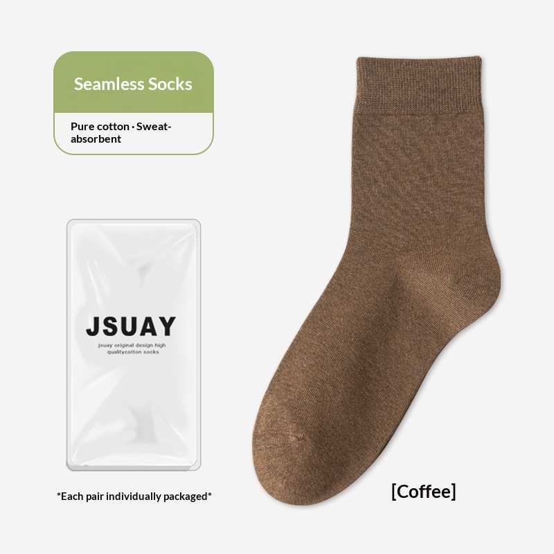 Mens Cotton Socks Sweat-Absorbent Deodorizing