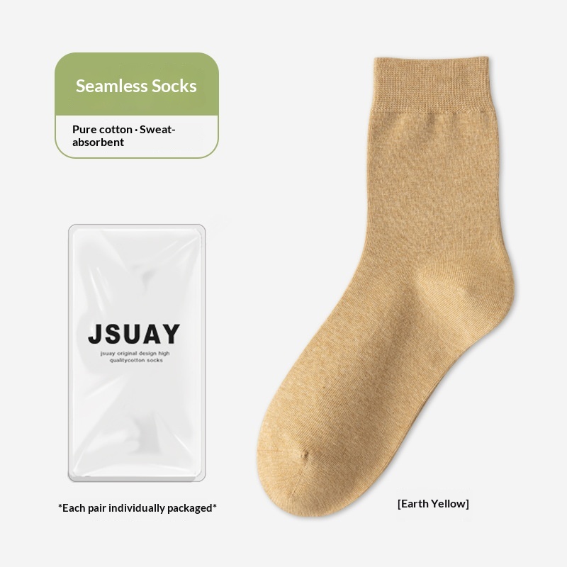 Mens Cotton Socks Sweat-Absorbent Deodorizing