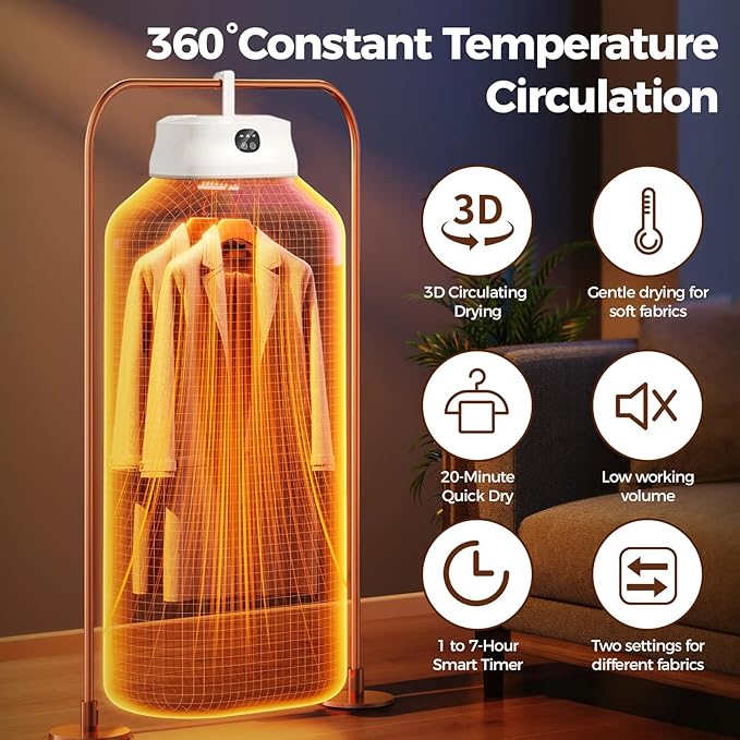 Portable Electric Mini Clothes Dryer