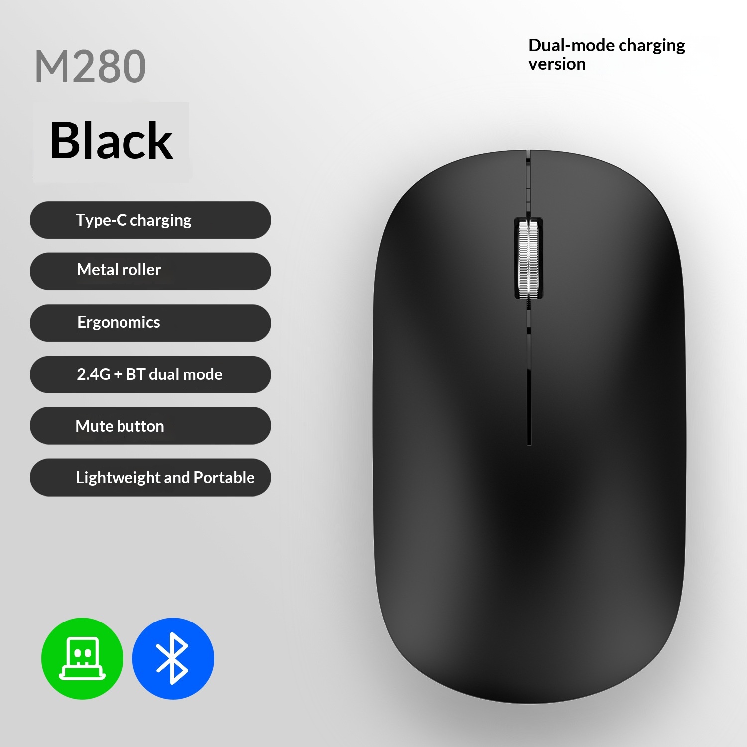 Ultra-Thin Bluetooth Mouse