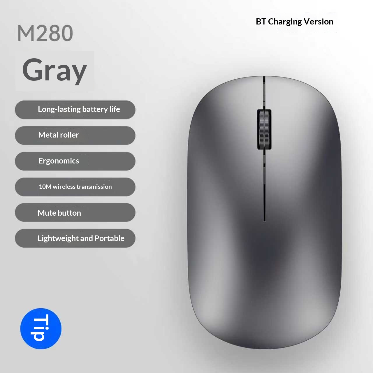 Ultra-Thin Bluetooth Mouse
