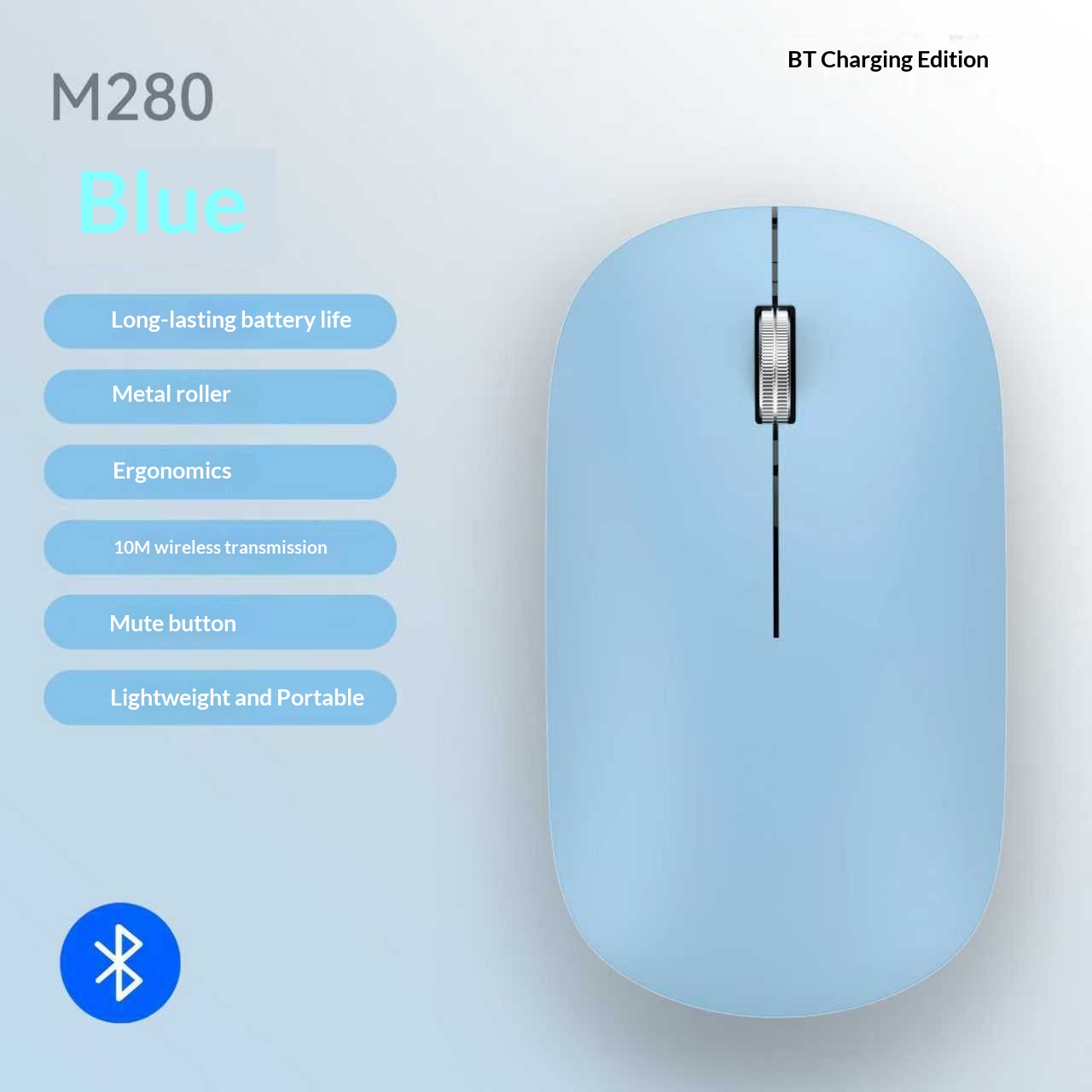 Ultra-Thin Bluetooth Mouse