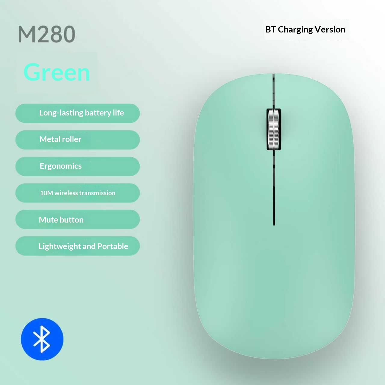 Ultra-Thin Bluetooth Mouse