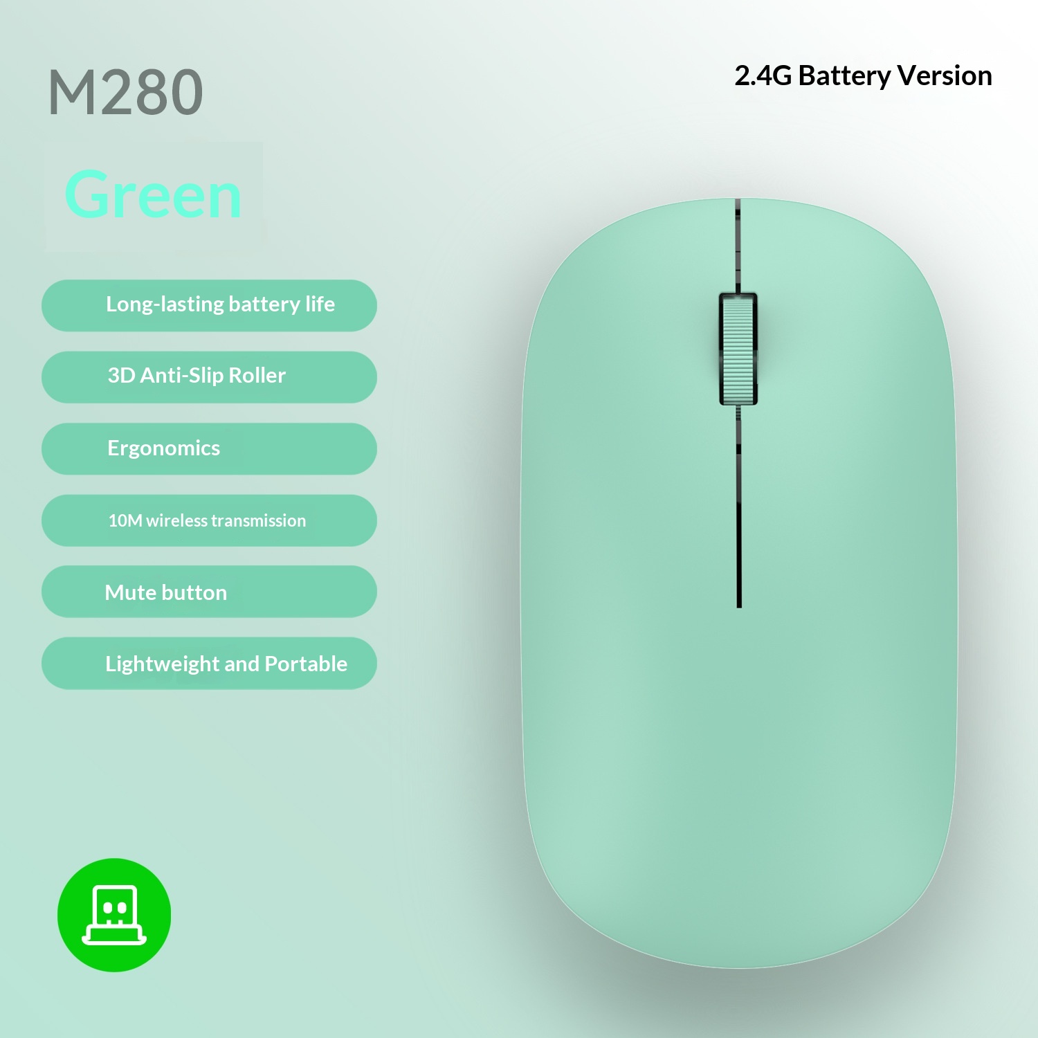 Ultra-Thin Bluetooth Mouse