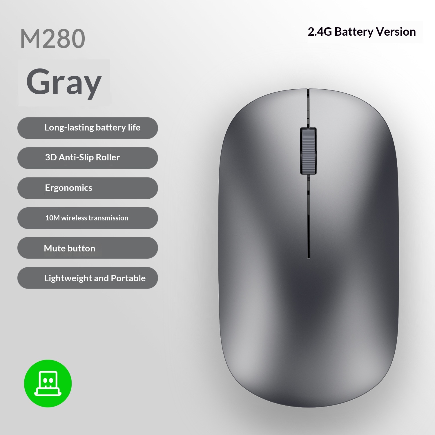Ultra-Thin Bluetooth Mouse