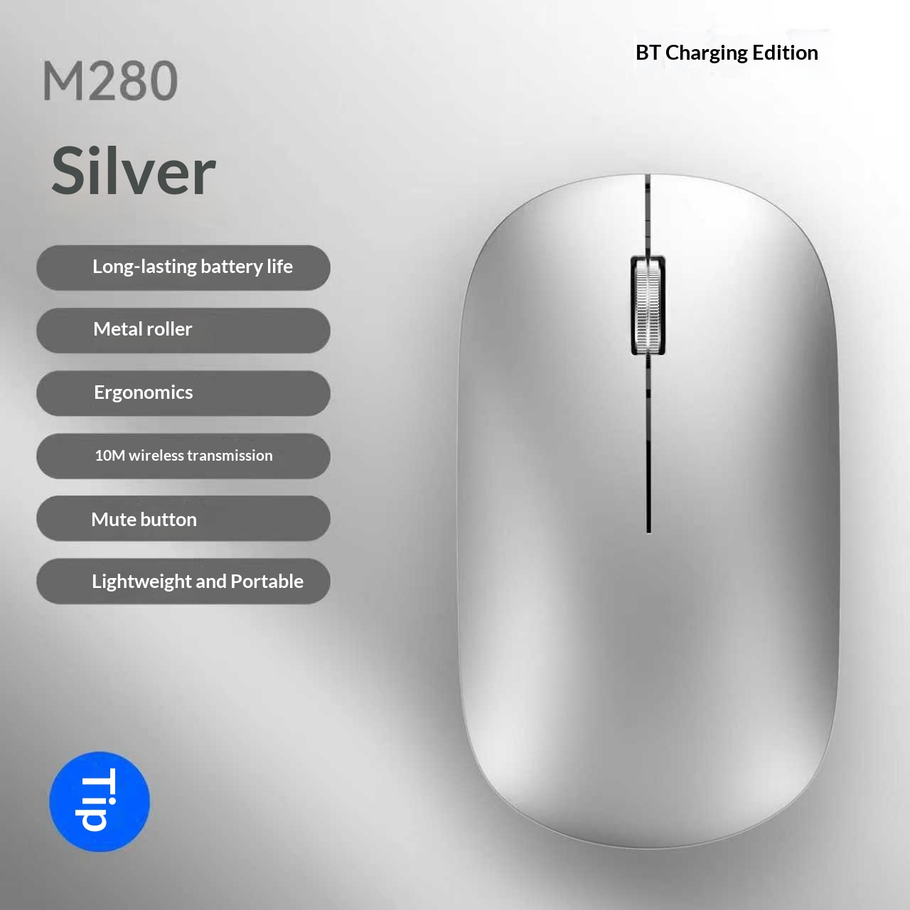 Ultra-Thin Bluetooth Mouse