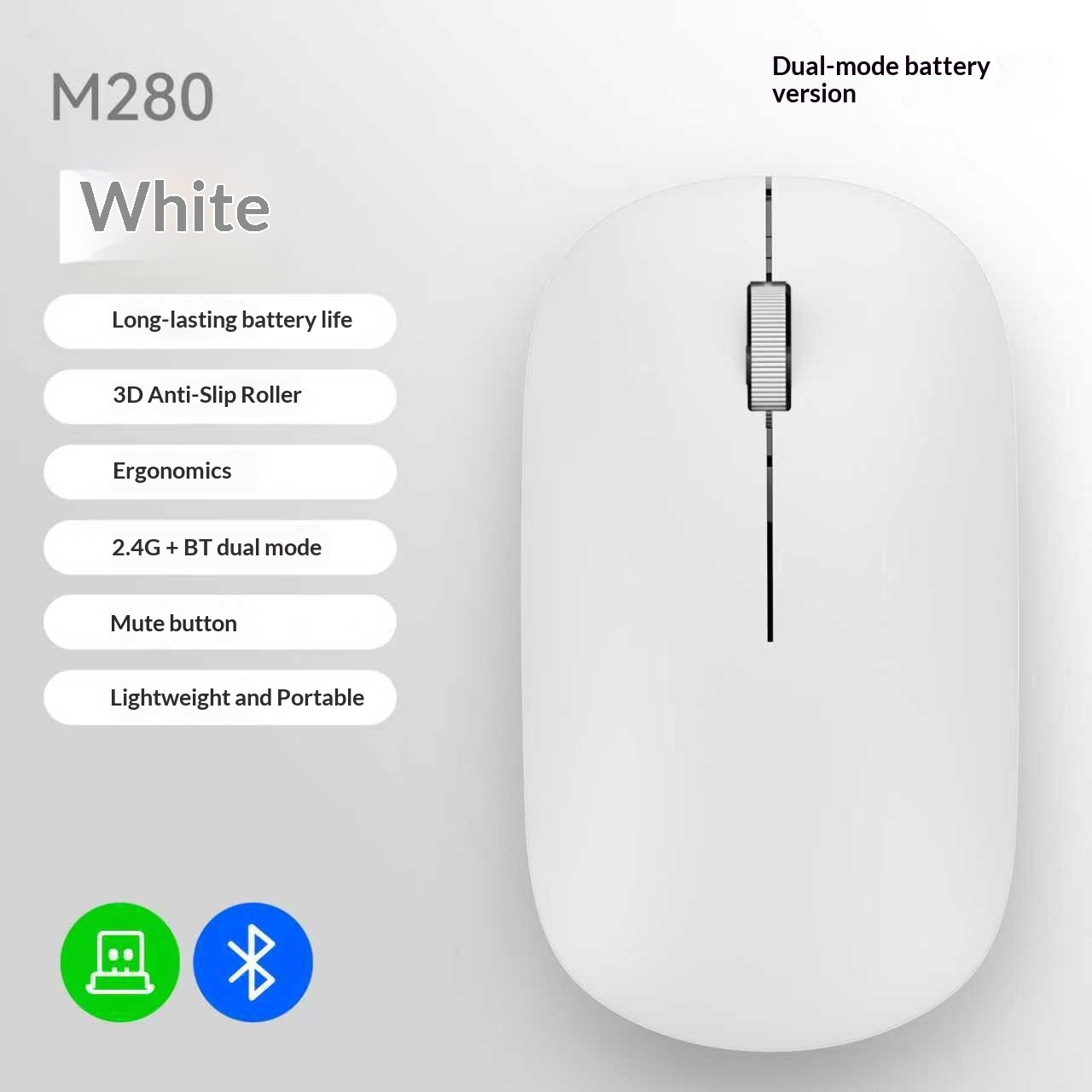 Ultra-Thin Bluetooth Mouse
