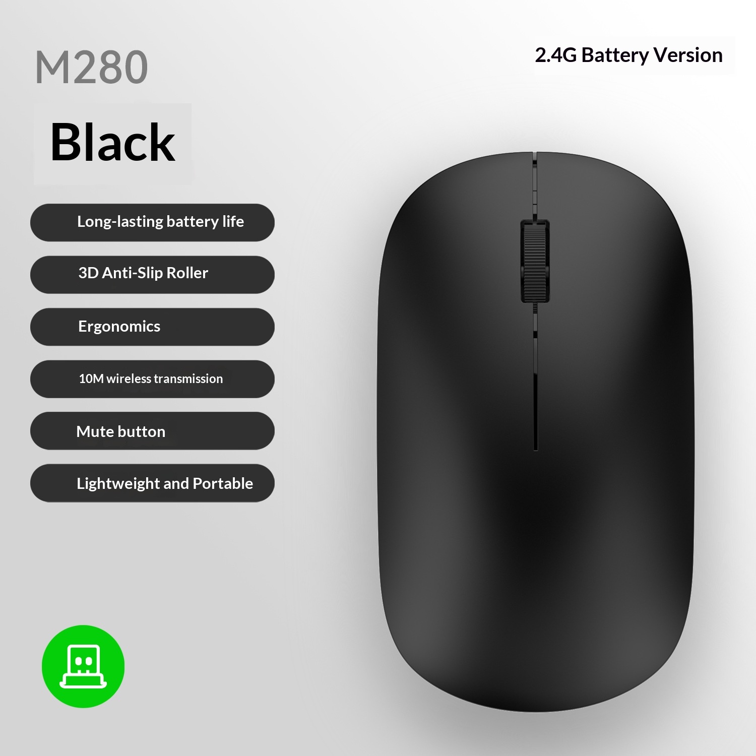 Ultra-Thin Bluetooth Mouse