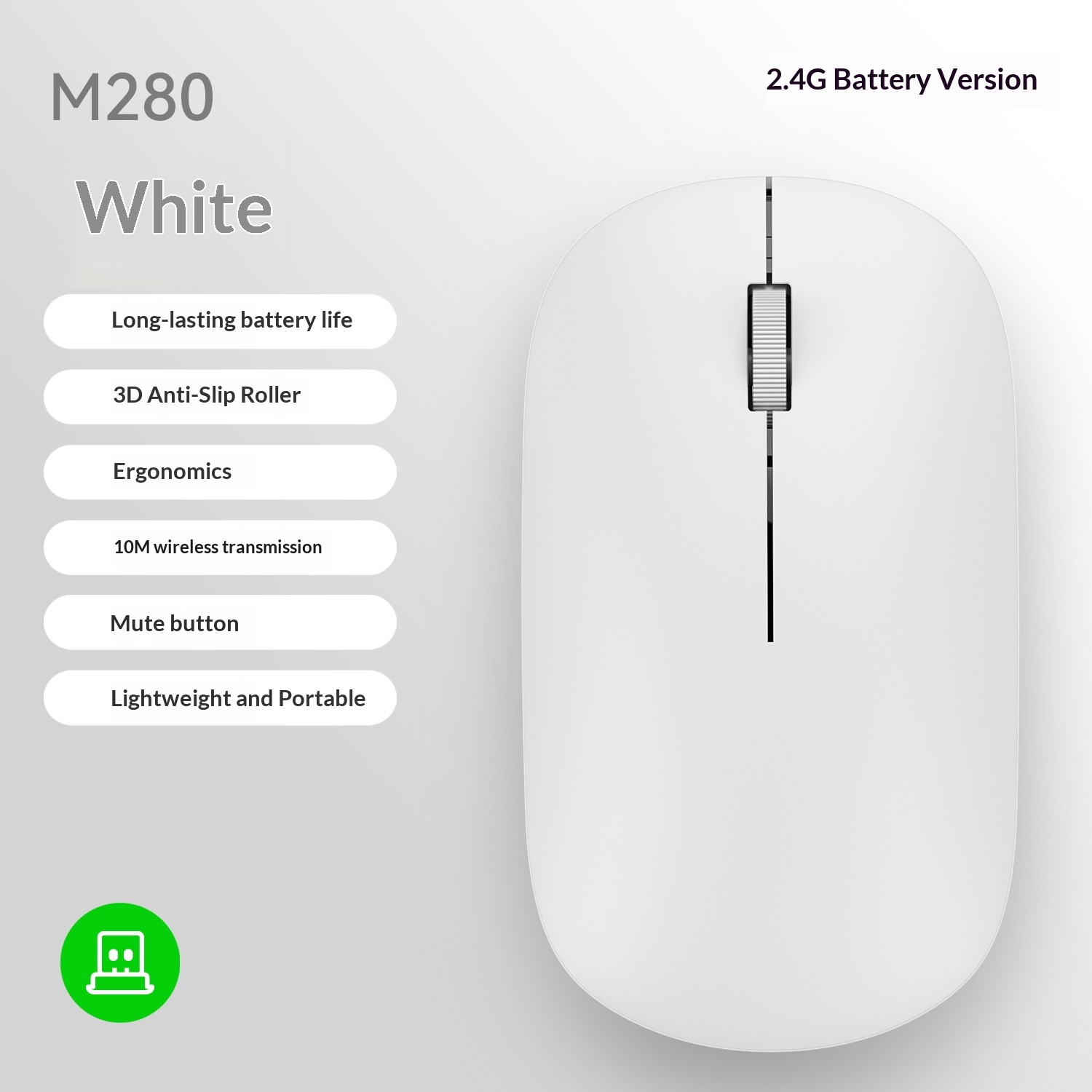 Ultra-Thin Bluetooth Mouse