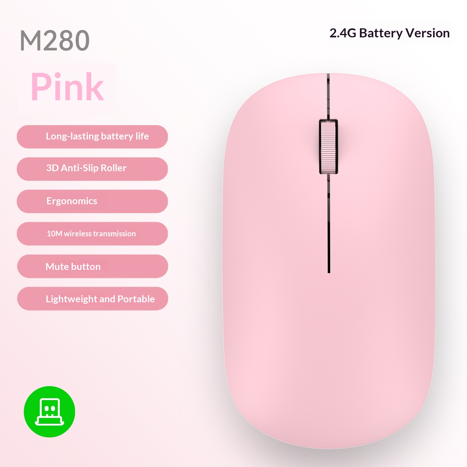 Ultra-Thin Bluetooth Mouse