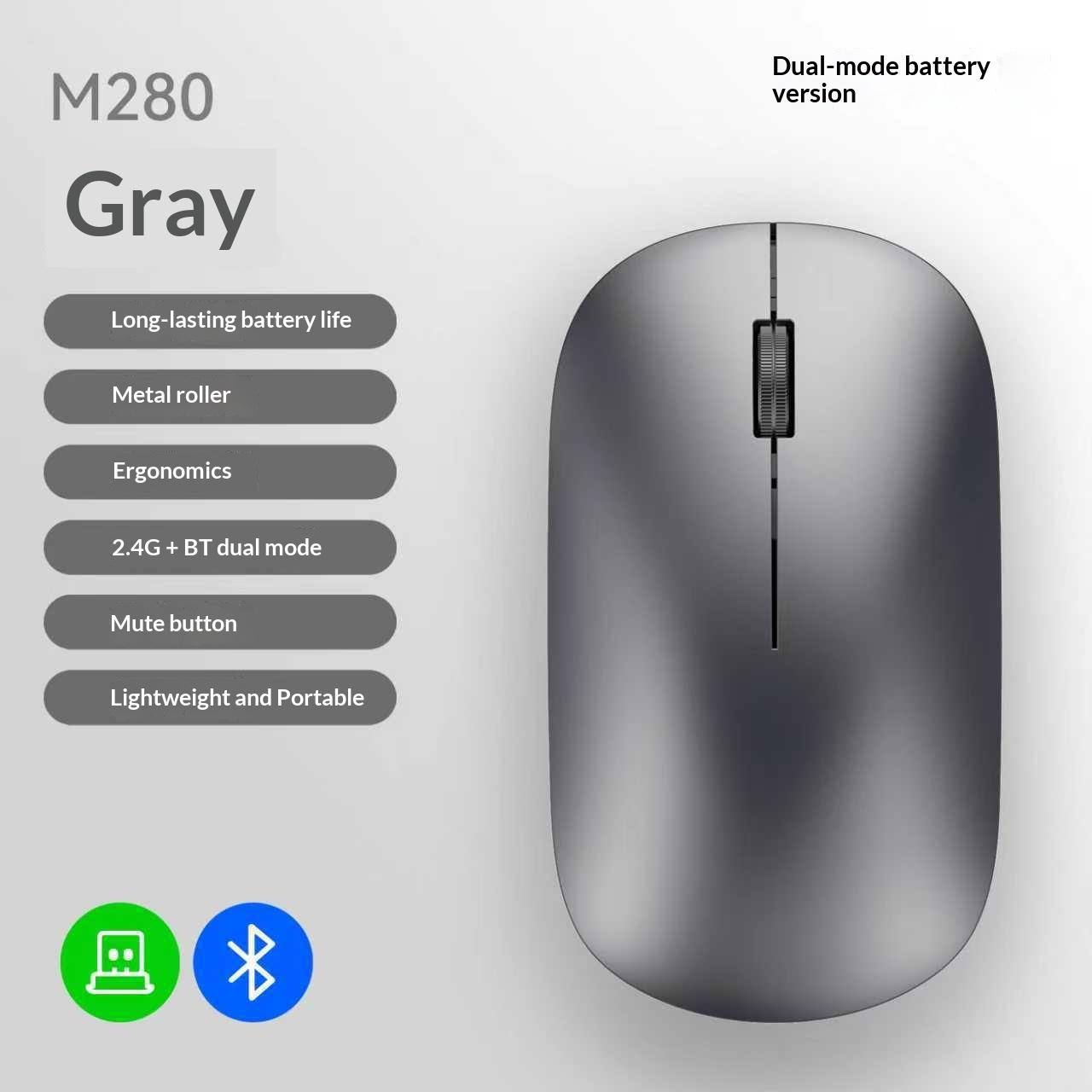 Ultra-Thin Bluetooth Mouse