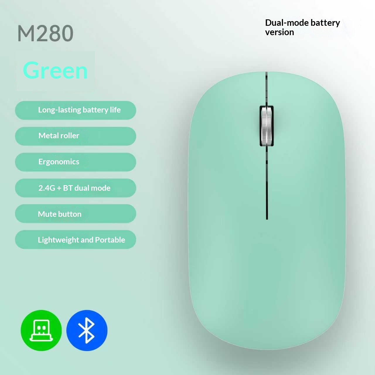 Ultra-Thin Bluetooth Mouse