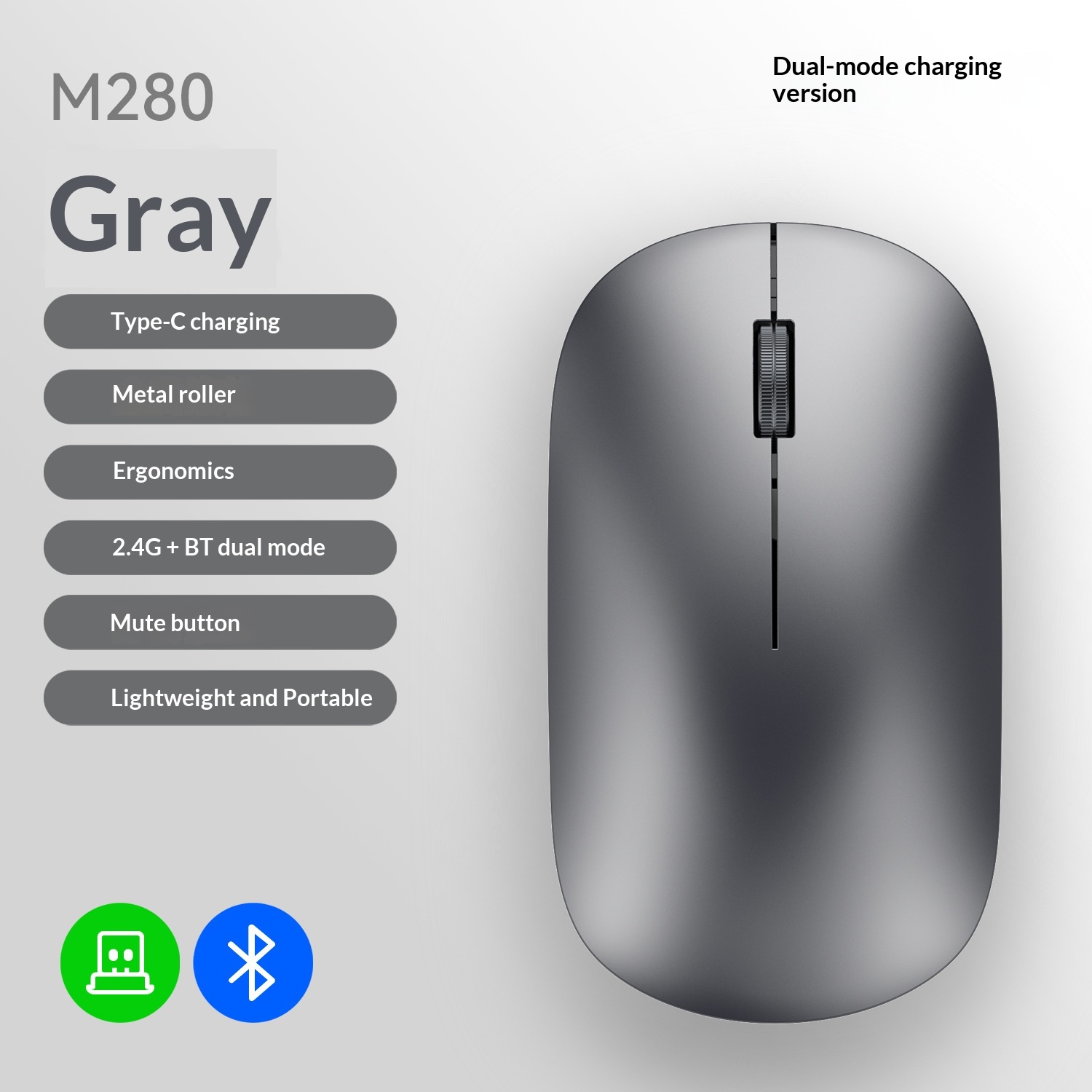 Ultra-Thin Bluetooth Mouse