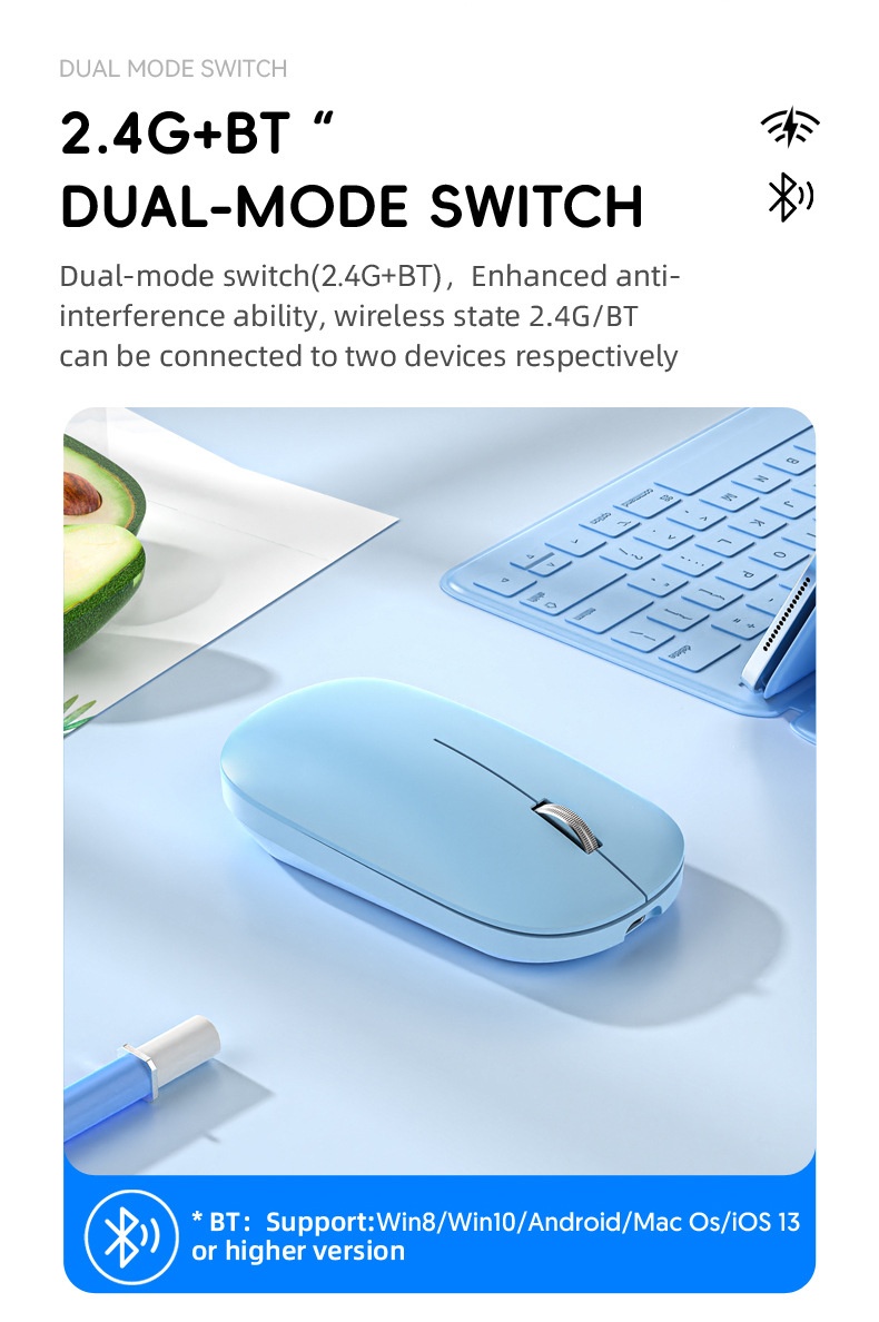 Ultra-Thin Bluetooth Mouse