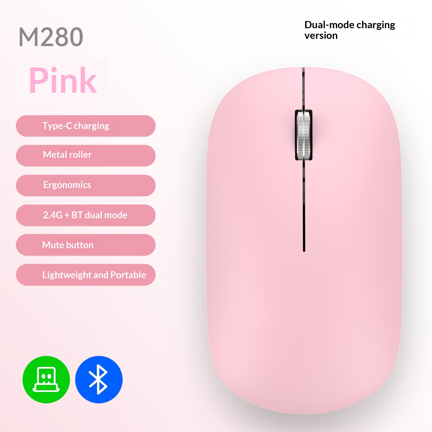 Ultra-Thin Bluetooth Mouse