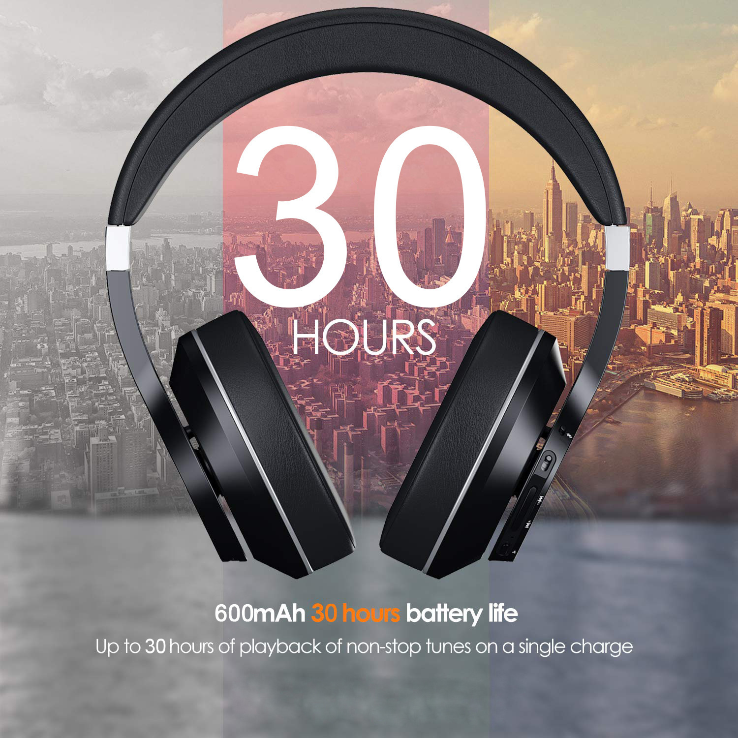 Noise Cancelling Bluetooth Earphones