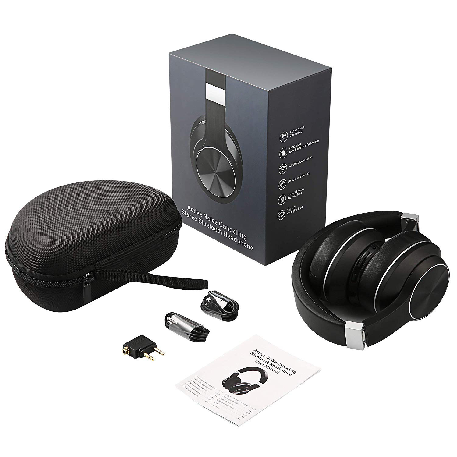 Noise Cancelling Bluetooth Earphones