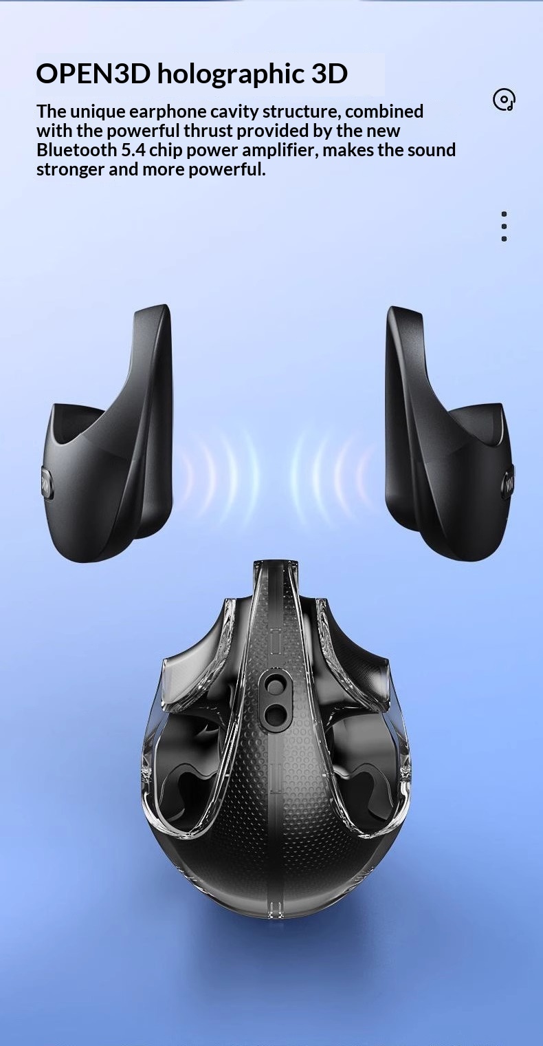 Wireless Bluetooth Ear-Hang Headphones