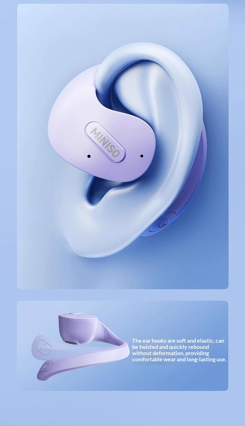 Wireless Bluetooth Ear-Hang Headphones