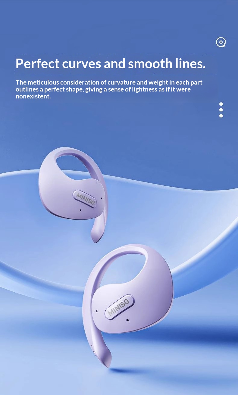 Wireless Bluetooth Ear-Hang Headphones