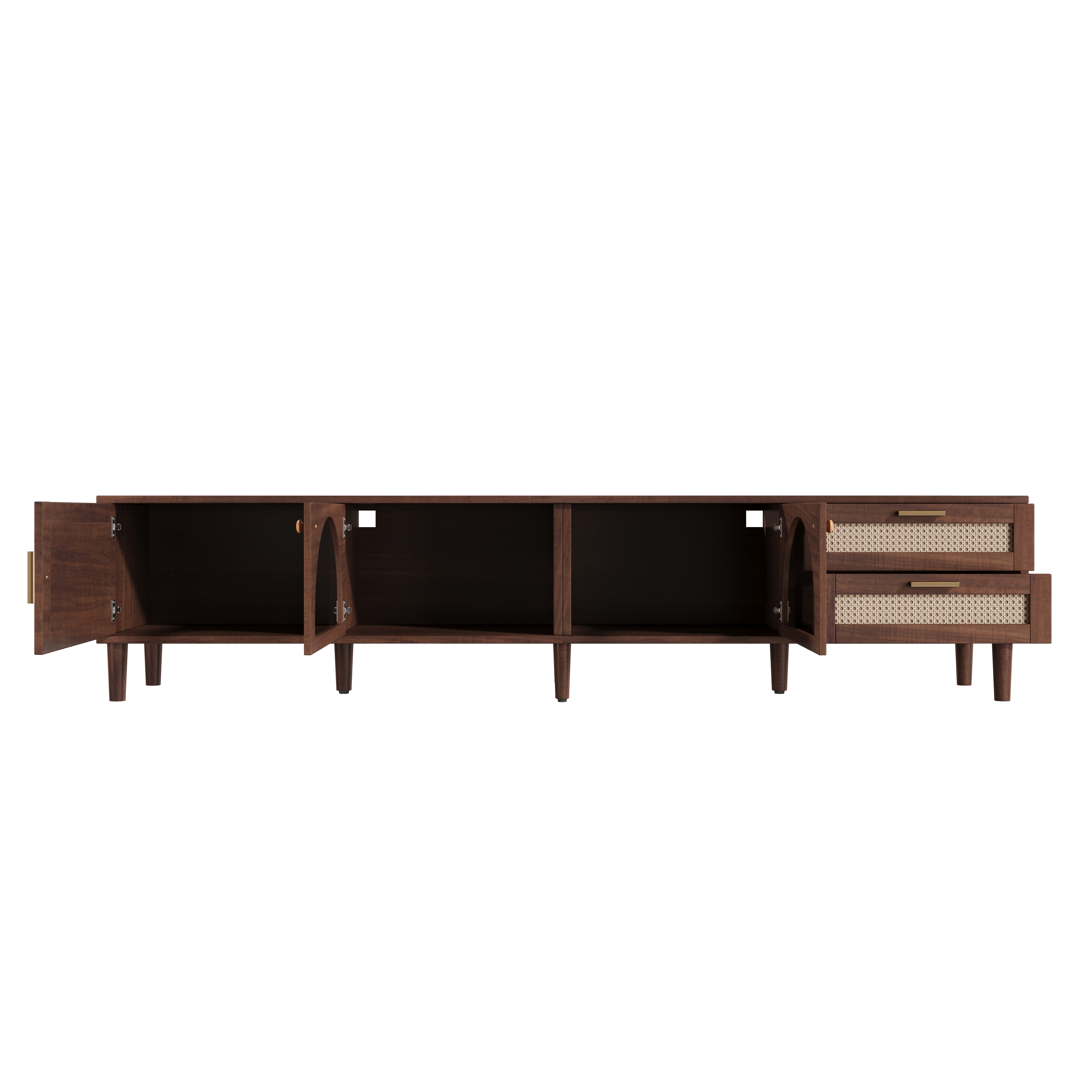 TV Stand With LED Lights