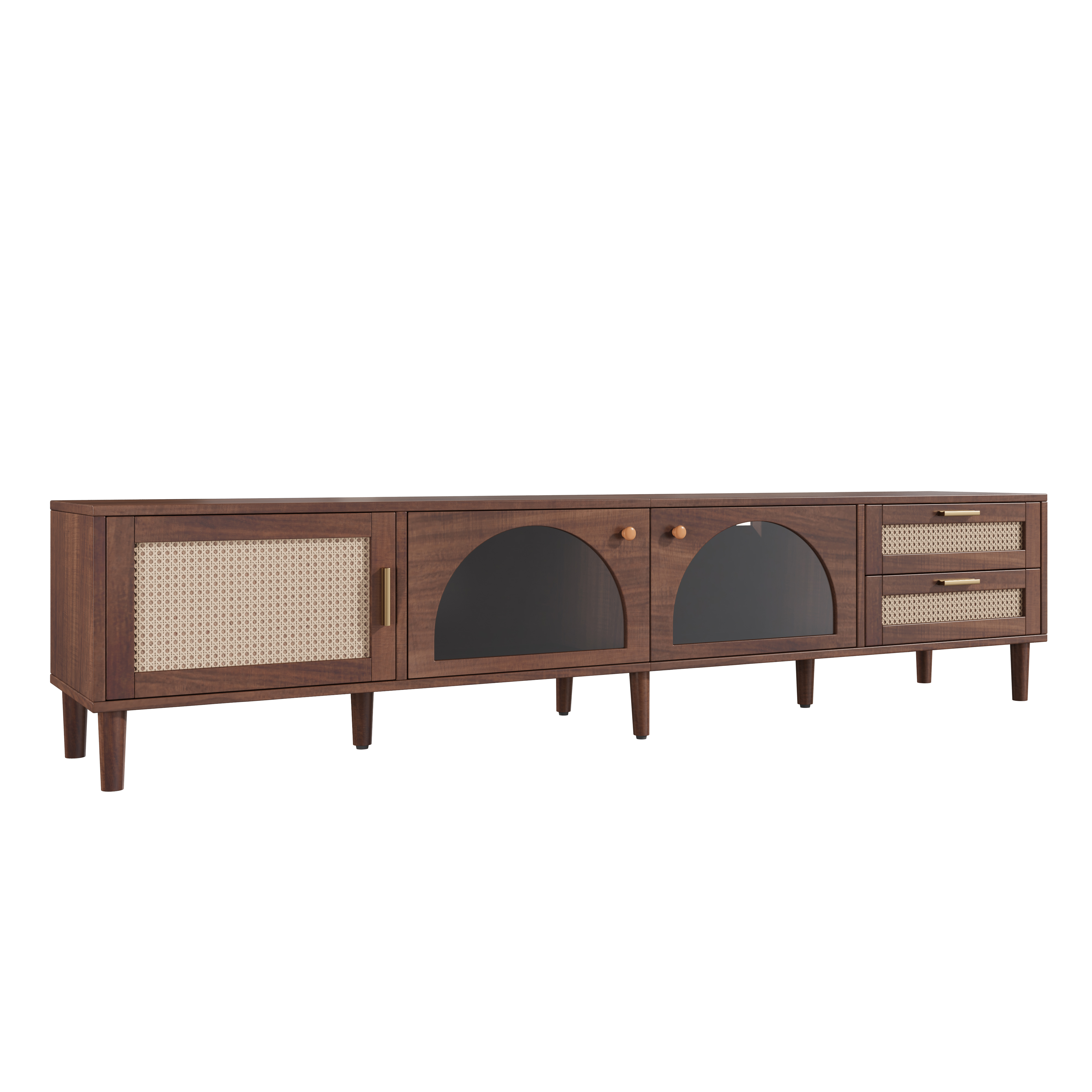 TV Stand With LED Lights