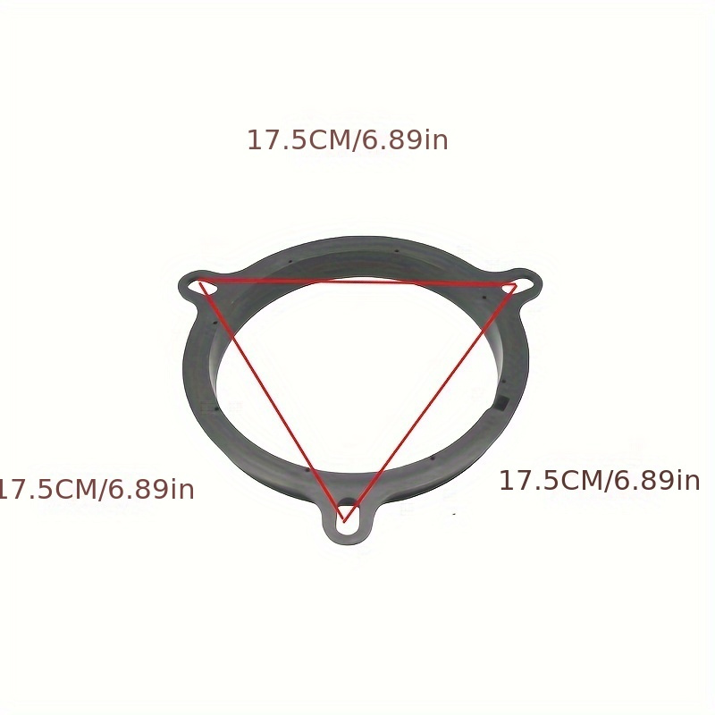 6.5-Inch Car Speaker Spacer Ring Adapter