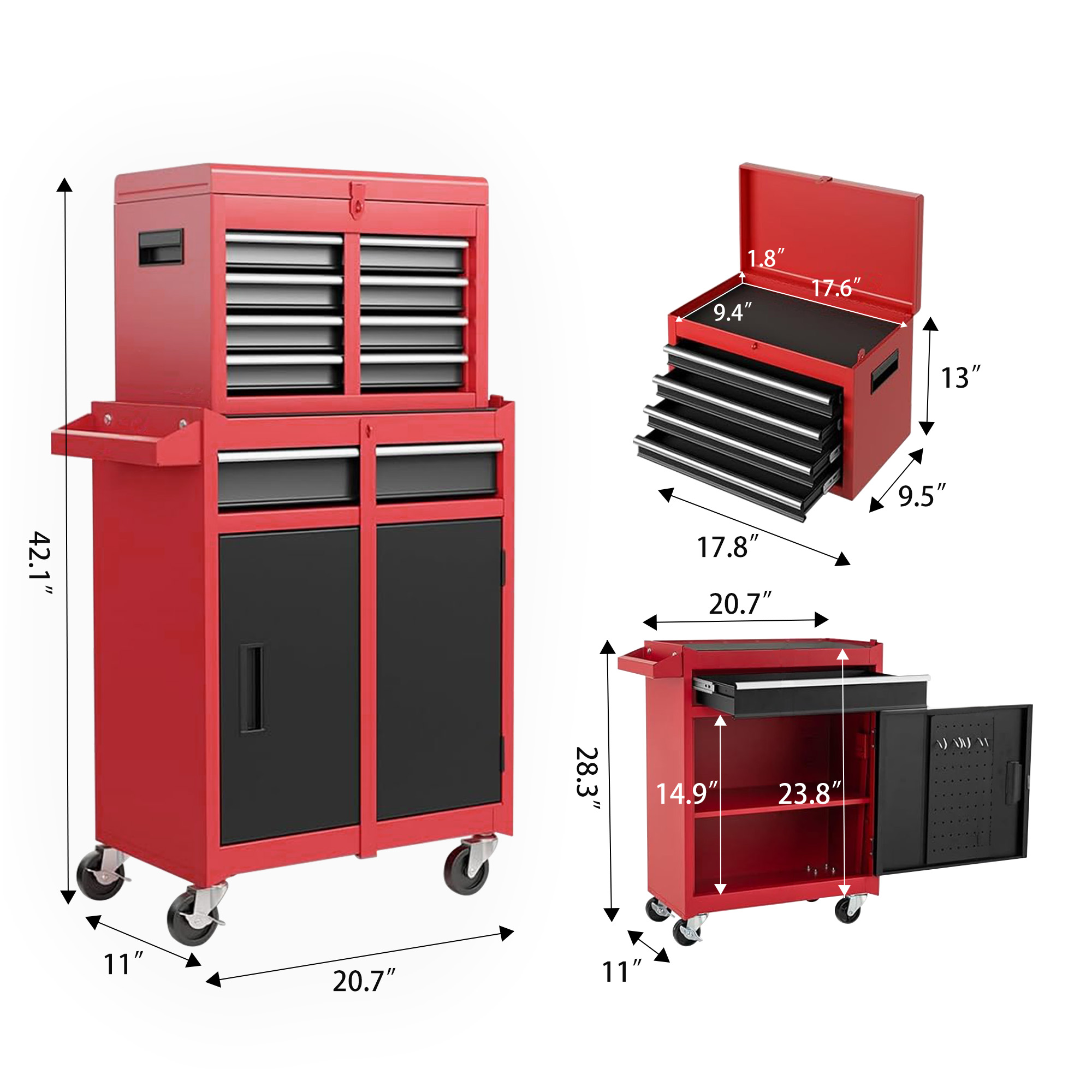 Tool Chest 5-Drawer Rolling