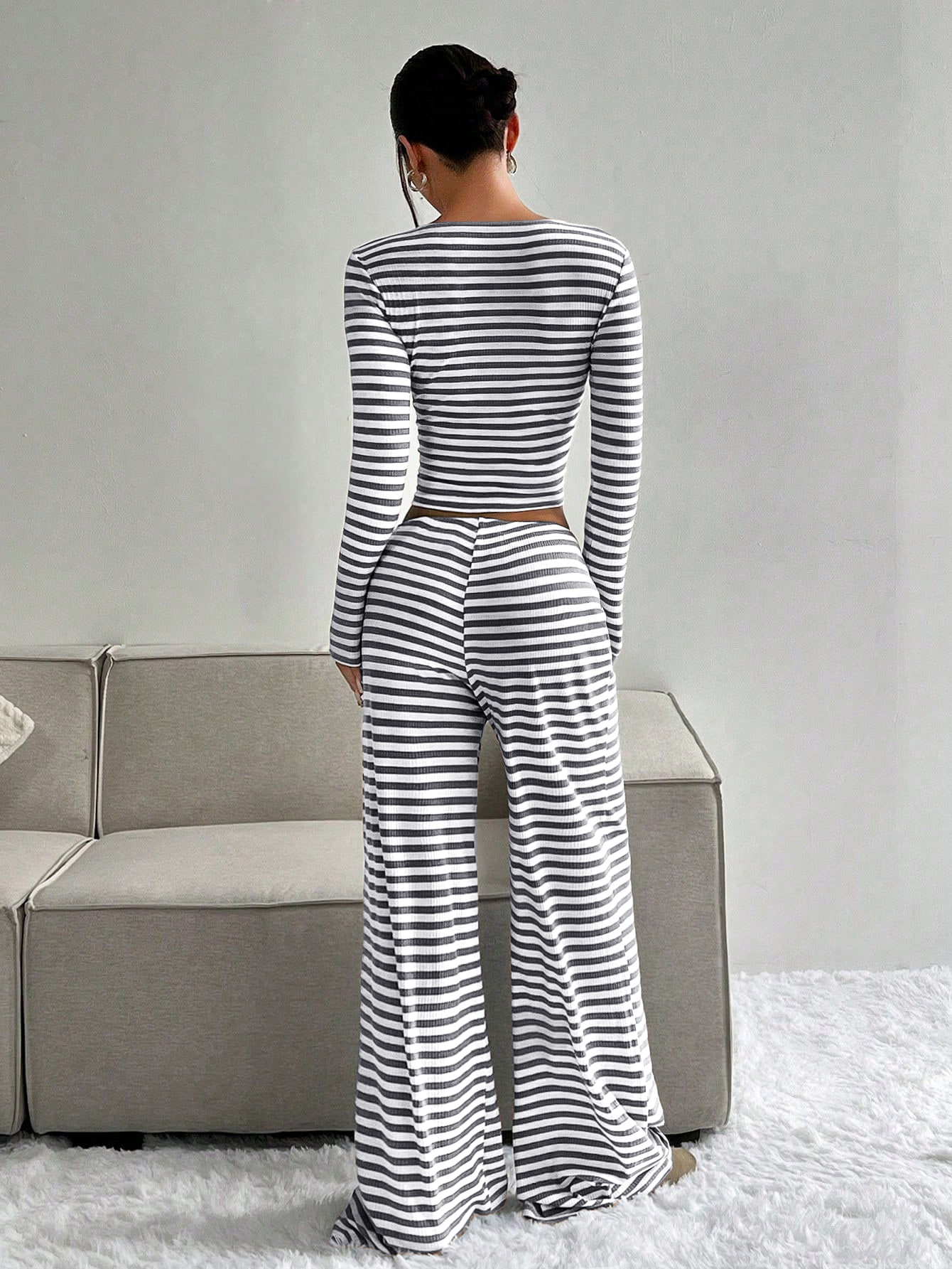 High-Waisted Slimming Pants
