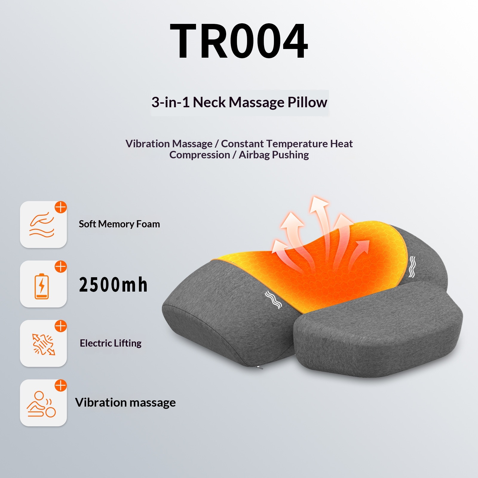 Heated Waist Pillow Massager