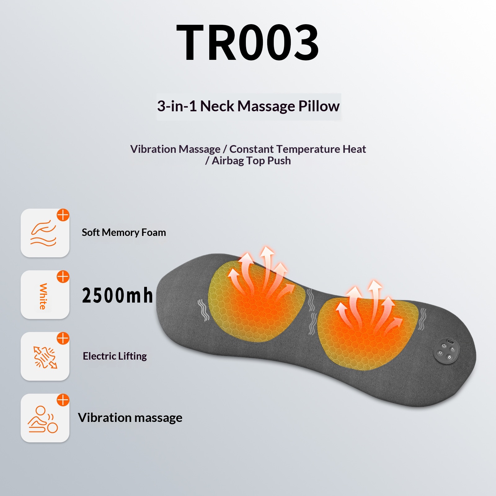 Heated Waist Pillow Massager