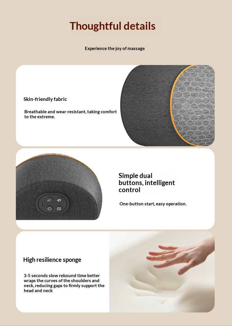 Heated Waist Pillow Massager