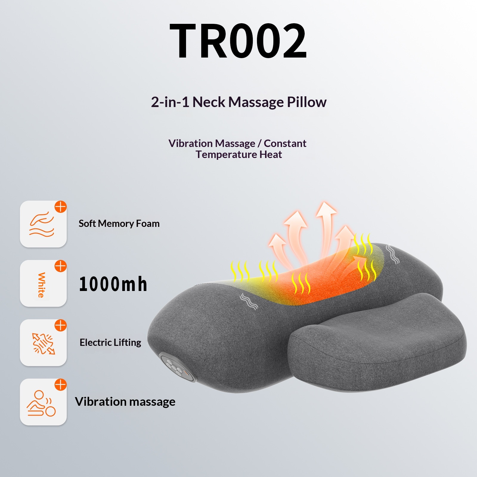 Heated Waist Pillow Massager