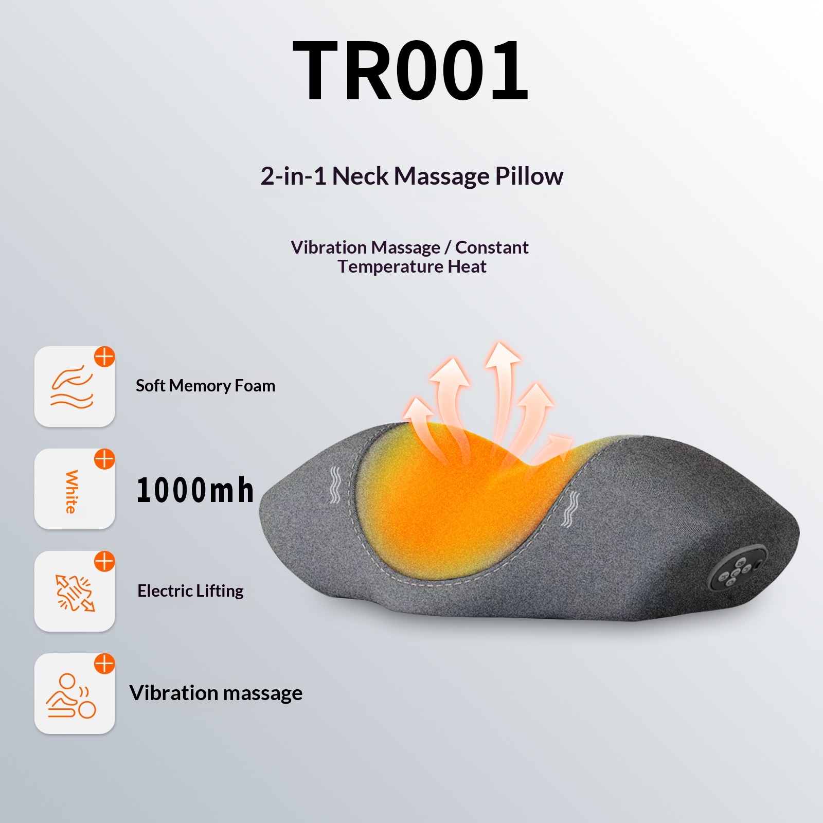 Heated Waist Pillow Massager