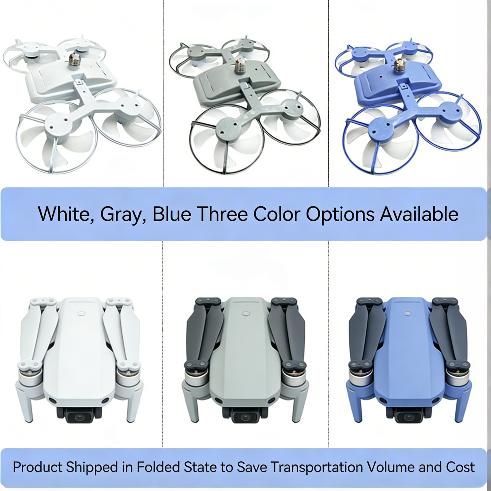 Car Drone Fan Light