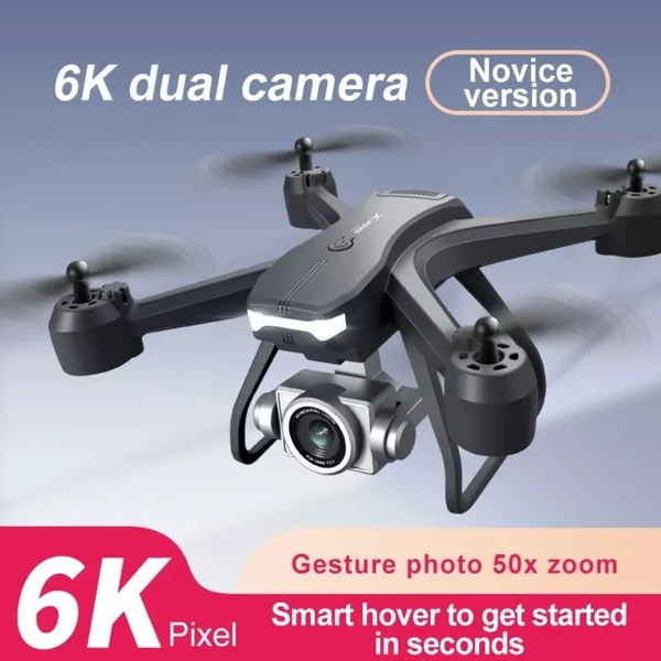 Drone 6K HD Dual Camera Wifi FPV RC Quadcopter