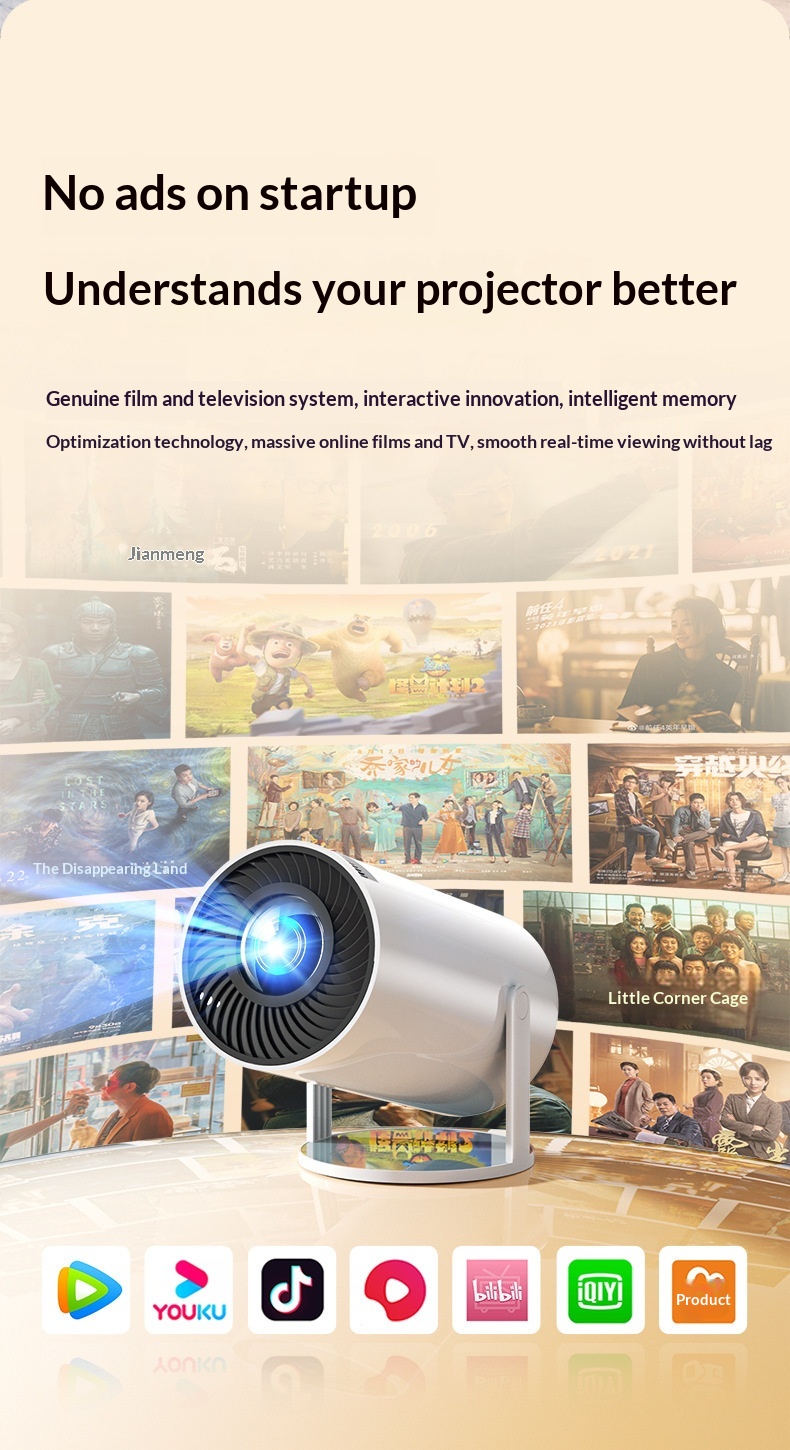 Projector Mini Smart Home HY300