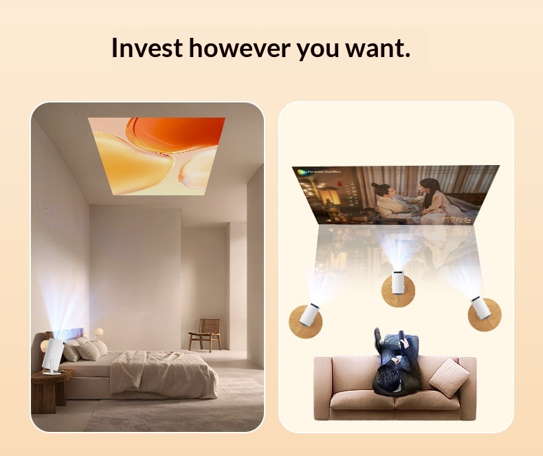Projector Mini Smart Home HY300