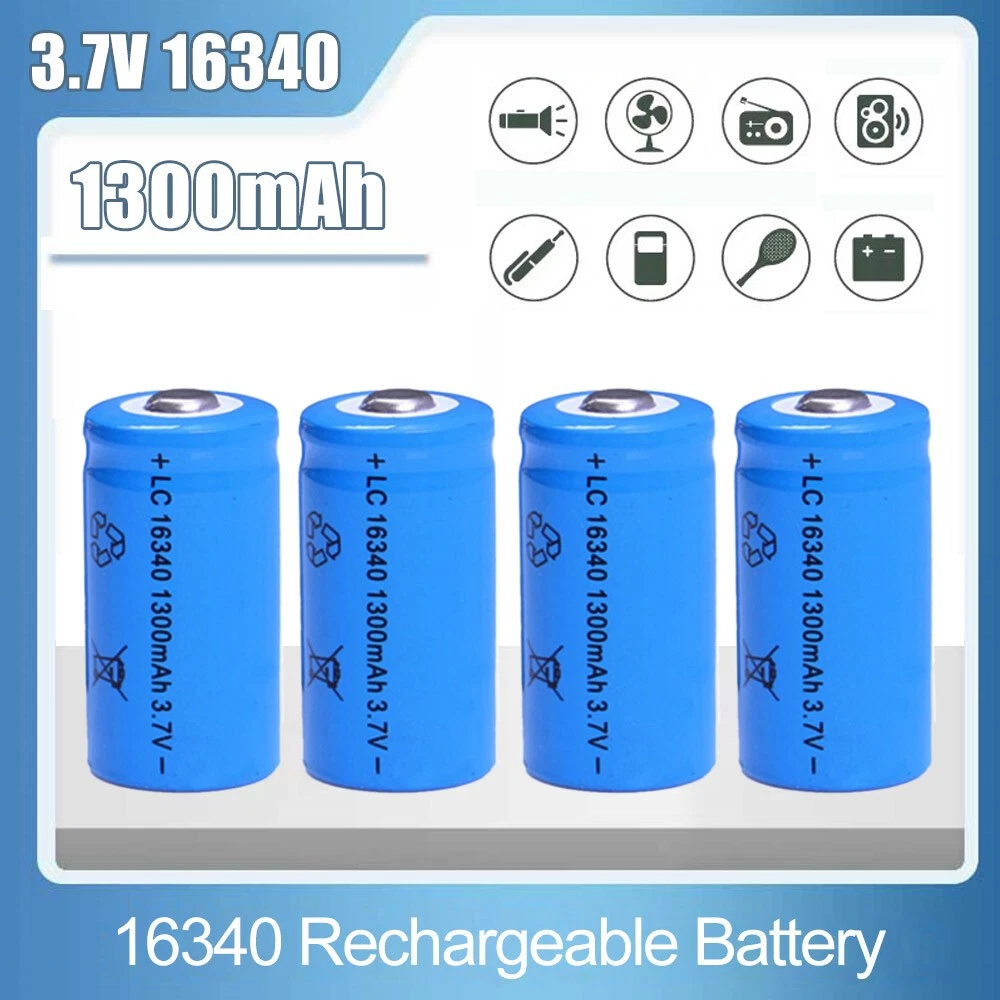 Rechargeable 16340 Battery Charger