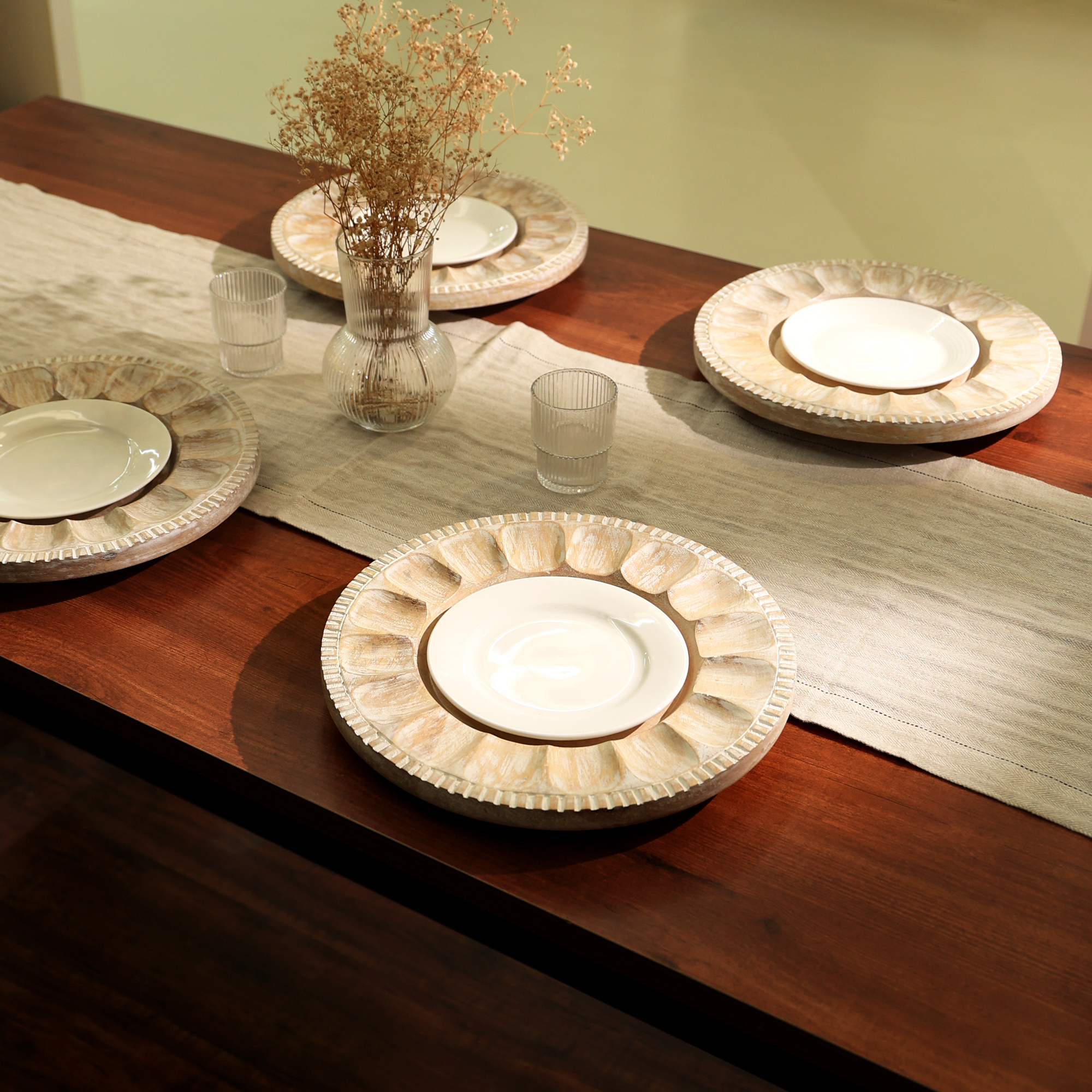 Wooden Charger Plate