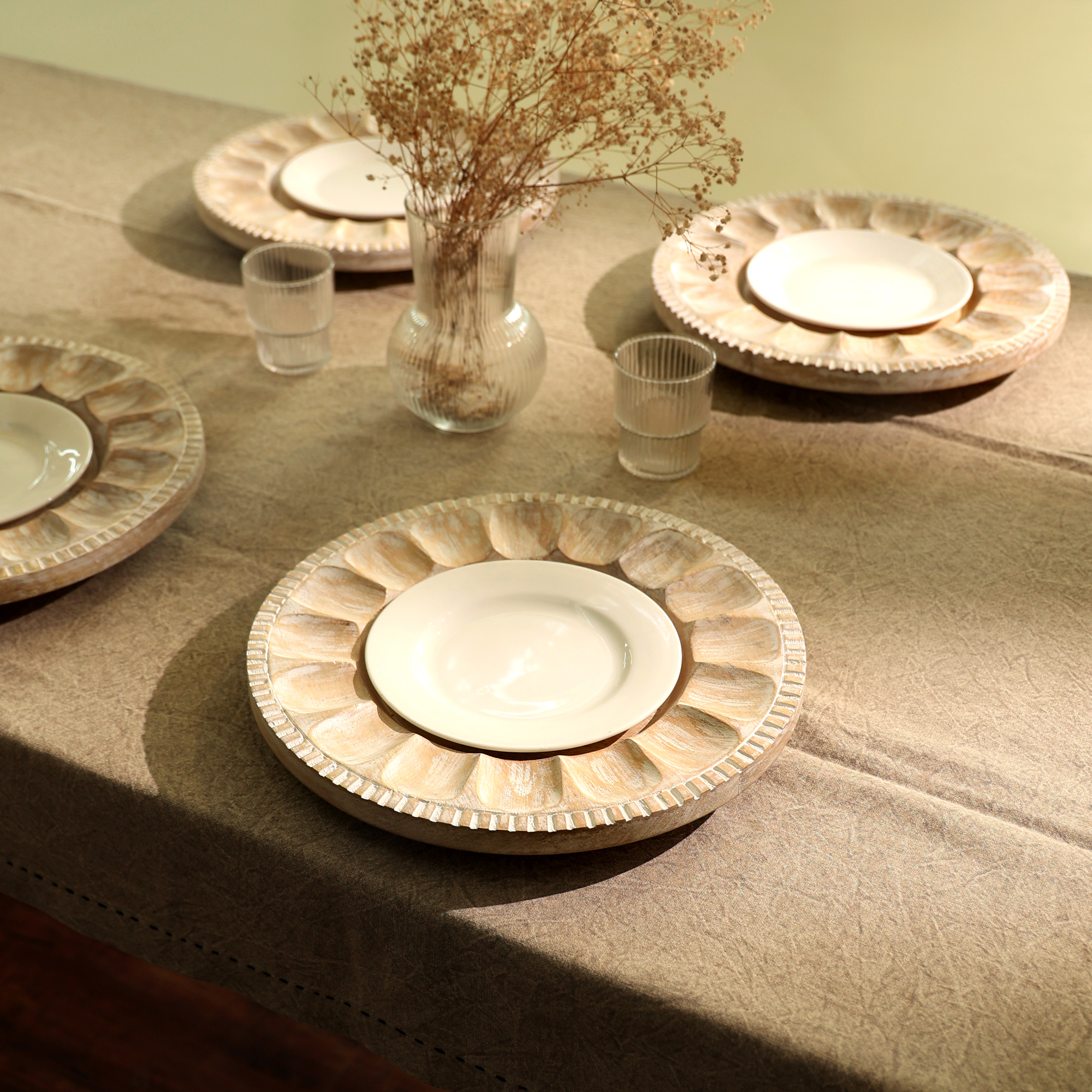 Wooden Charger Plate
